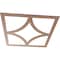 Ekena Millwork Statesman Wood Fretwork Pierced Ceiling Medallion, Wood (Paint Grade), 34"OD x 21 3/4"ID x 3/8"T CMWP34X34X0375STMF - alternate 5